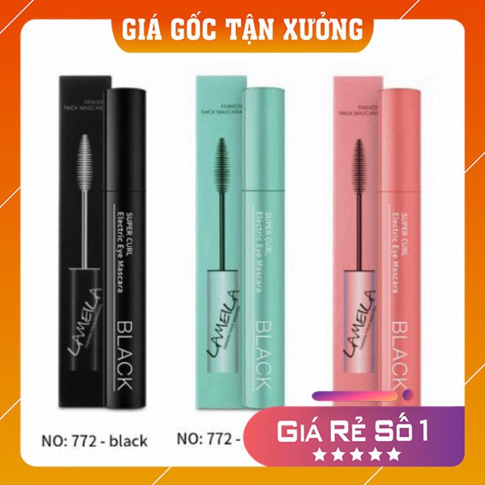 Mascara ️ Lameila Waterproof Long Lasting 3D Mascara Orange Peel Green Black Makes Eyelashes Thick and Long