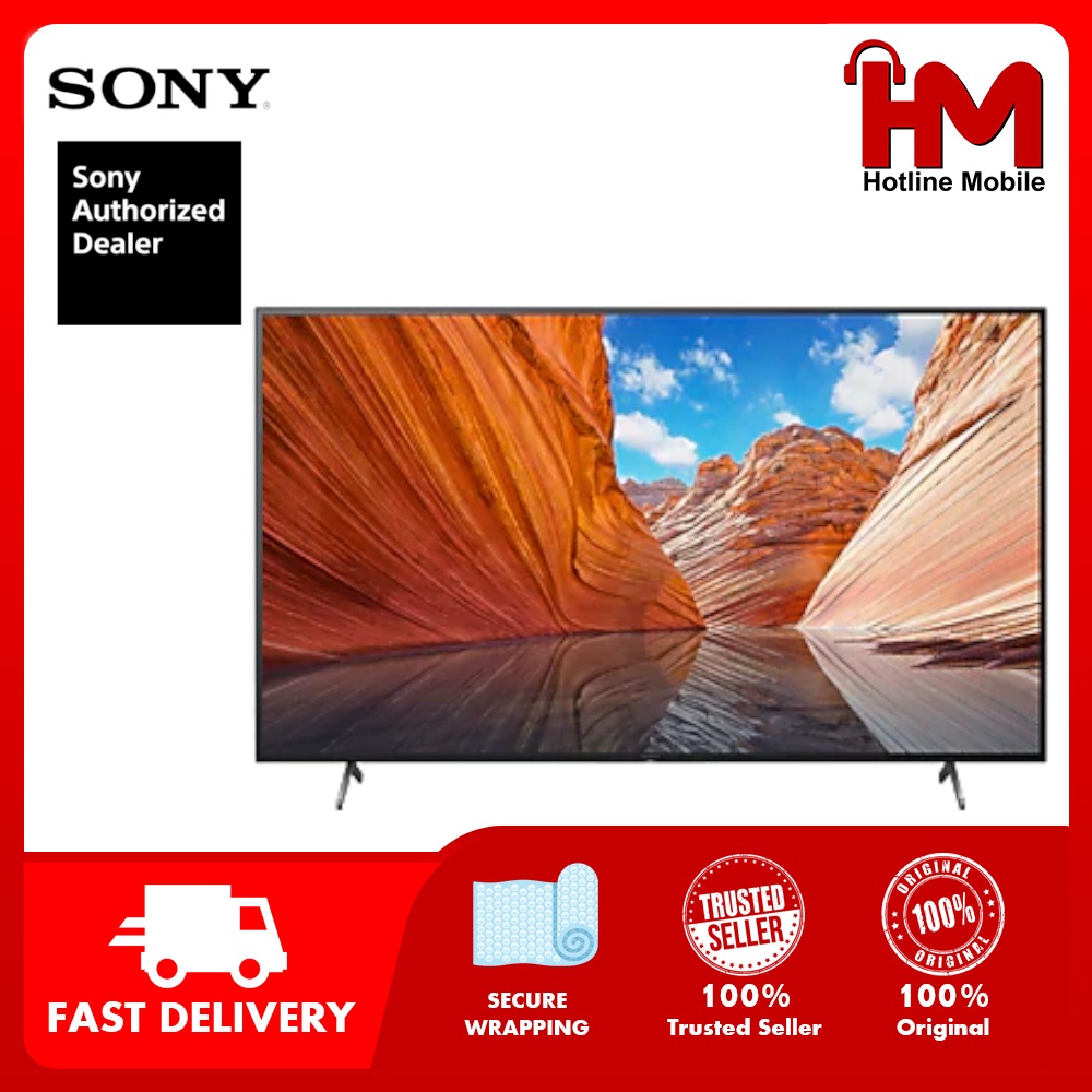 (DISPLAY UNIT) Sony KD-55X80J 55" X80J TV 4K Ultra HD | High Dynamic ...