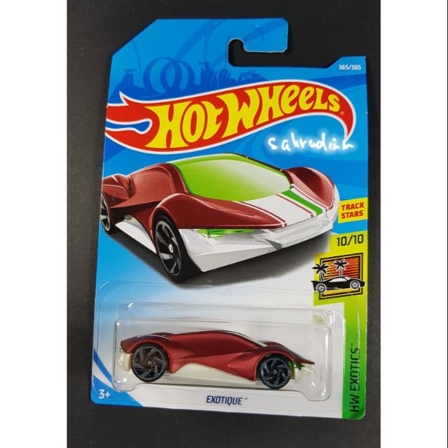 hot wheels exotique 2018