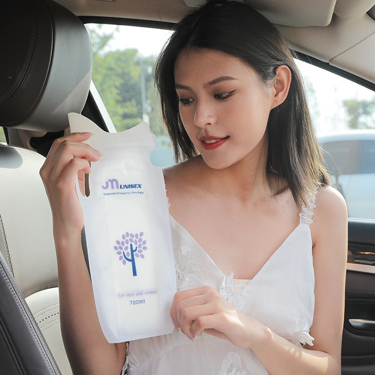 700ML Portable Disposable Travel Emergency Urine Bag Outdoors Urine