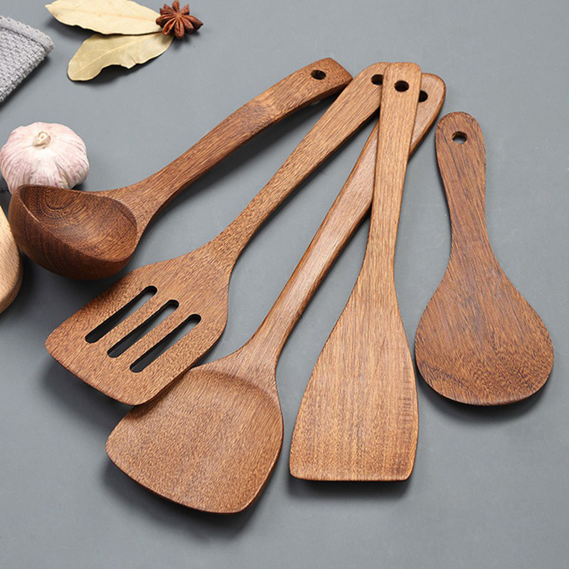 wood spatulas kitchen