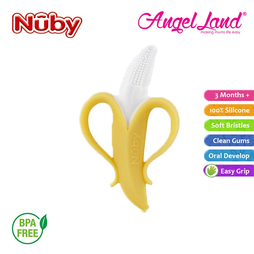 nuby banana toothbrush