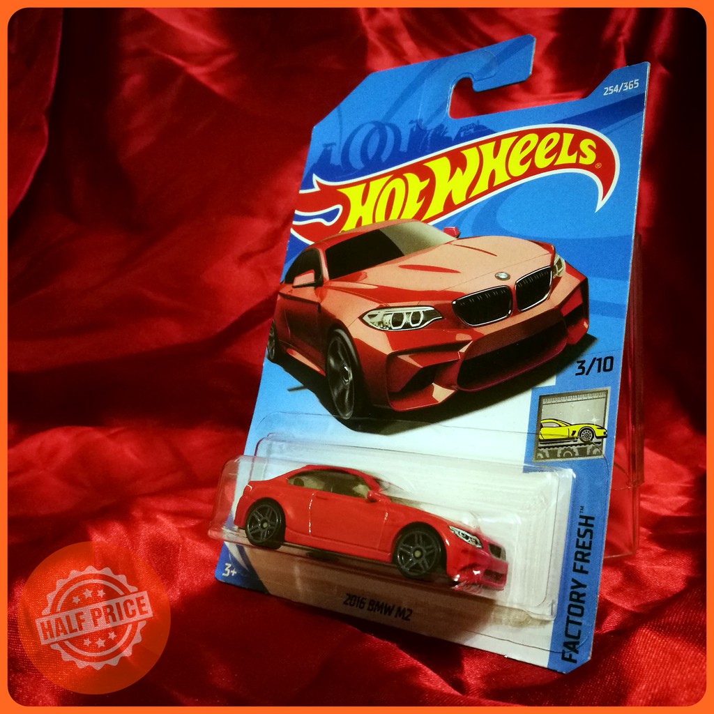 hot wheels bmw m2 red