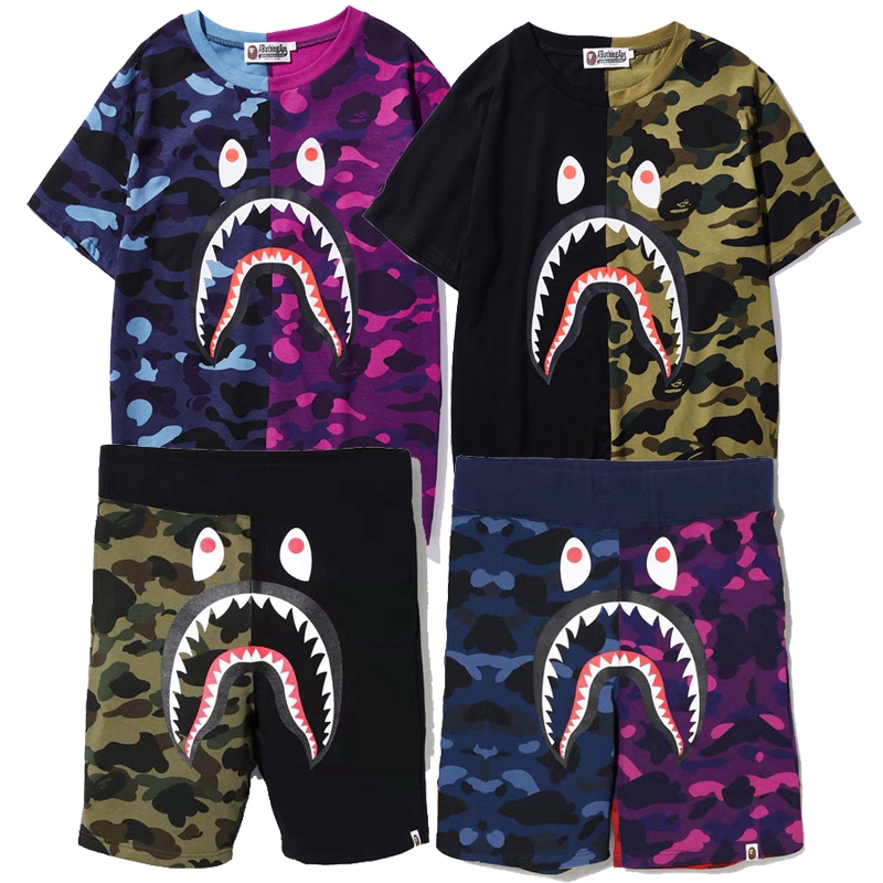 bape shirt and pants