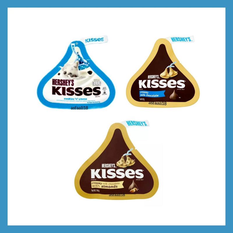 Hershey's kisses creamy milk chocolate with almond/ hershey's kisses ...