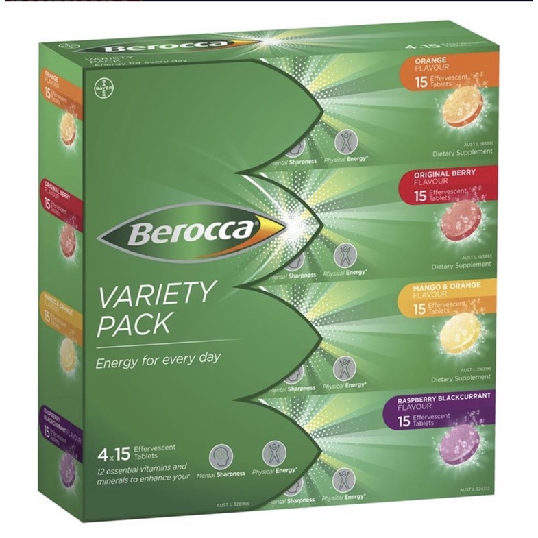 Berocca Limited Edition Celebration 60 Pack Exclusive Pack