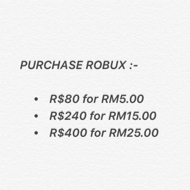 Buy Cheap Robux Fast Delivery Shopee Malaysia - how to get robux cheap