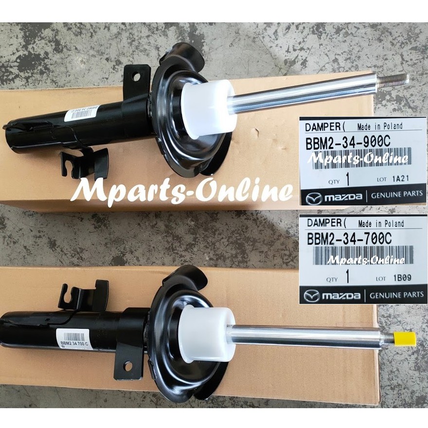 Front Shock Absorber Set Left Right Original Mazda 3 Bk Bl Mazda 8 Mazda 5 Cr Bbm2 34 700c Bbm2 34 900c Shopee Malaysia