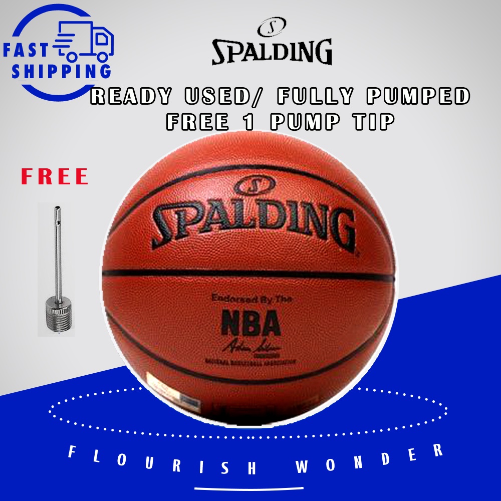 Spalding 602Y/ 602G Original Size 7 NBA Basketball Ball Shopee Malaysia
