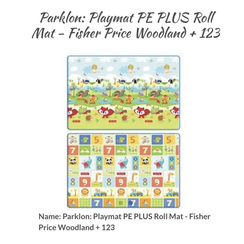 fisher price woodland play mat