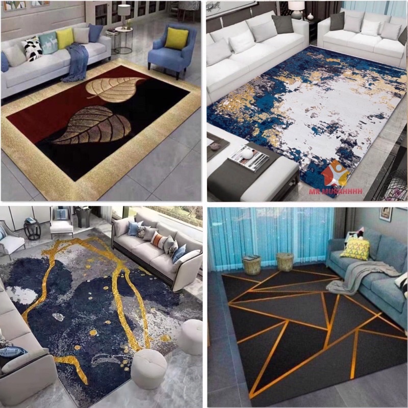 Modern Design 5xl Carpet Velvet 3d For Home Deco Anti Slip Karpet Carpet Murah Karpet 3d Karpet Viral Shopee Malaysia