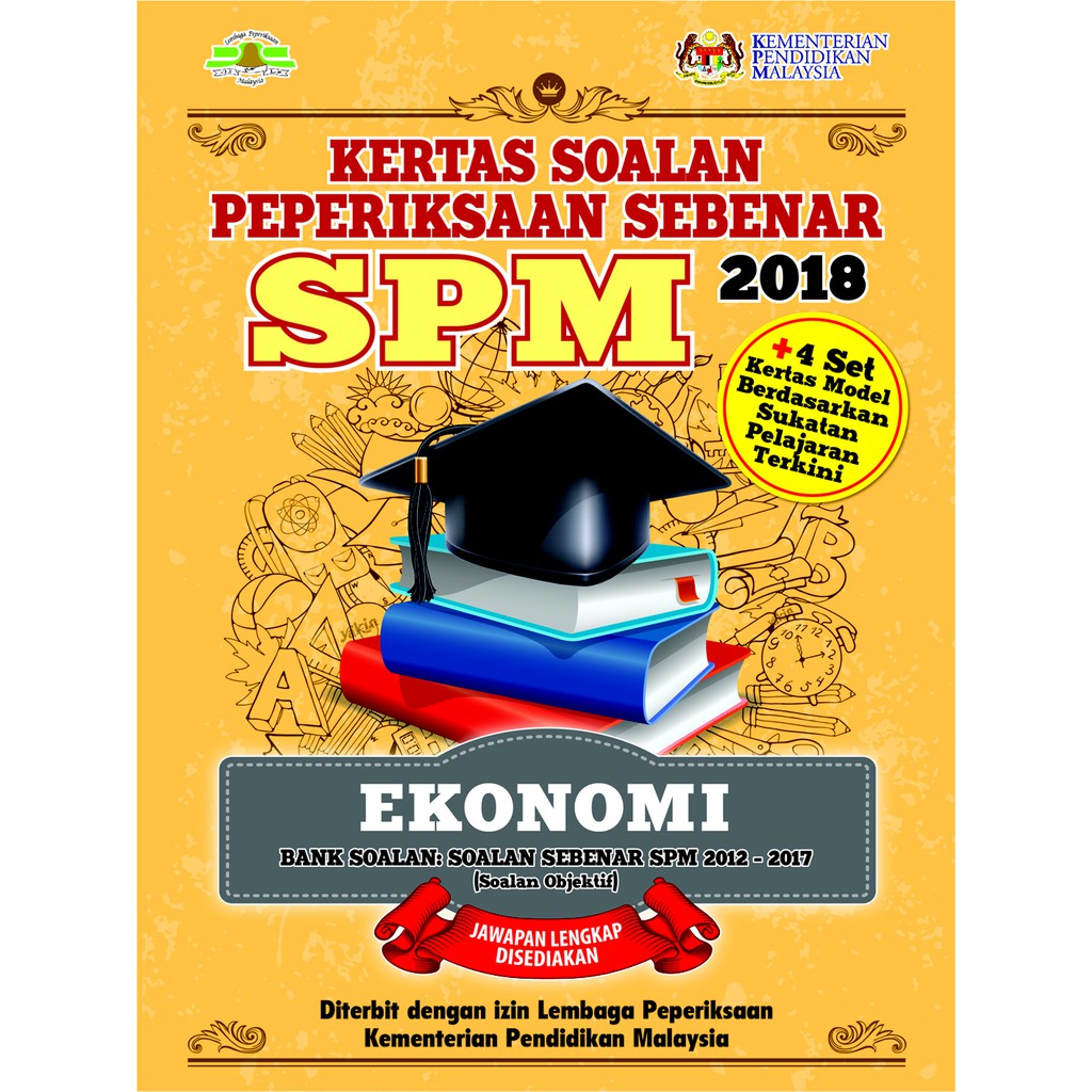 Buy TNY Kertas Soalan Peperiksaan Sebenar SPM EKONOMI PAST YEAR