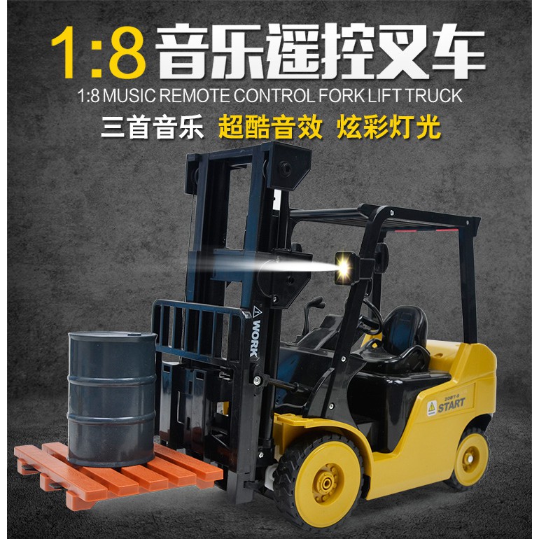 remote control forklift truck toy