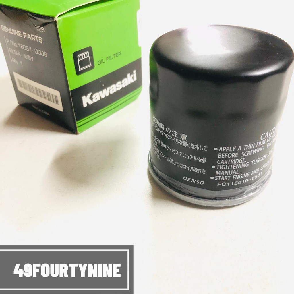 OIL FILTER KAWASAKI NINJA 250 (2013) NINJA 650 Z250 ER6 ER6N ER6F Versys ZX2R ZX6 Z800 Z900