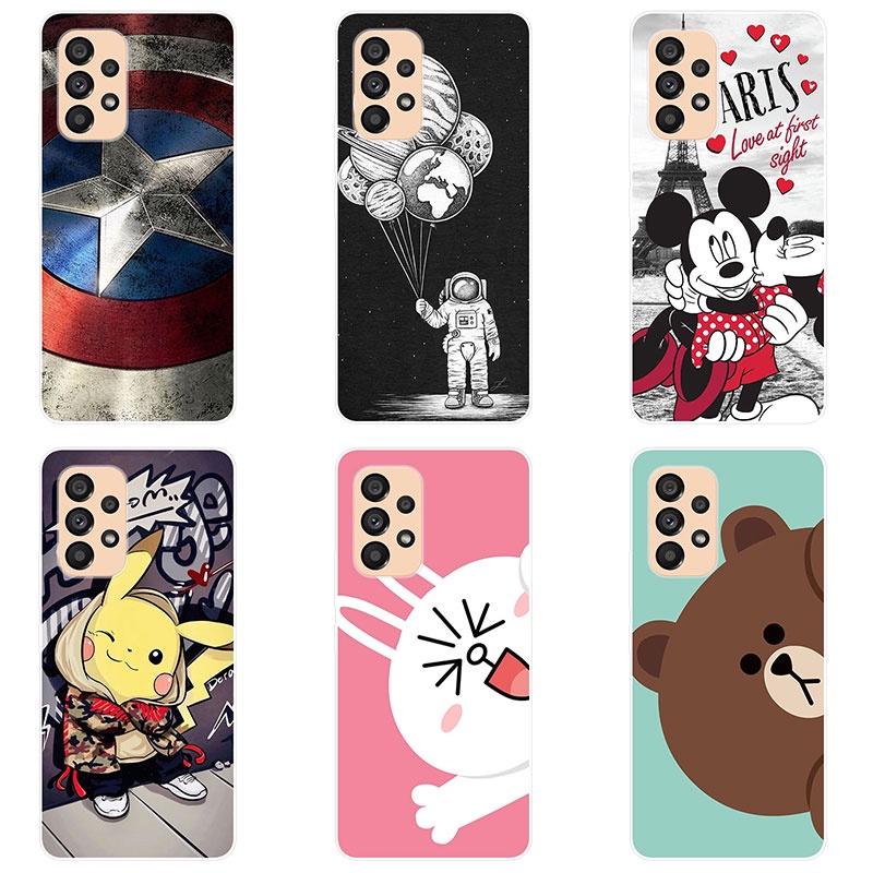 Samsung Galaxy A13 4G Case Silicone TPU Back Cover Samsung A13 4G