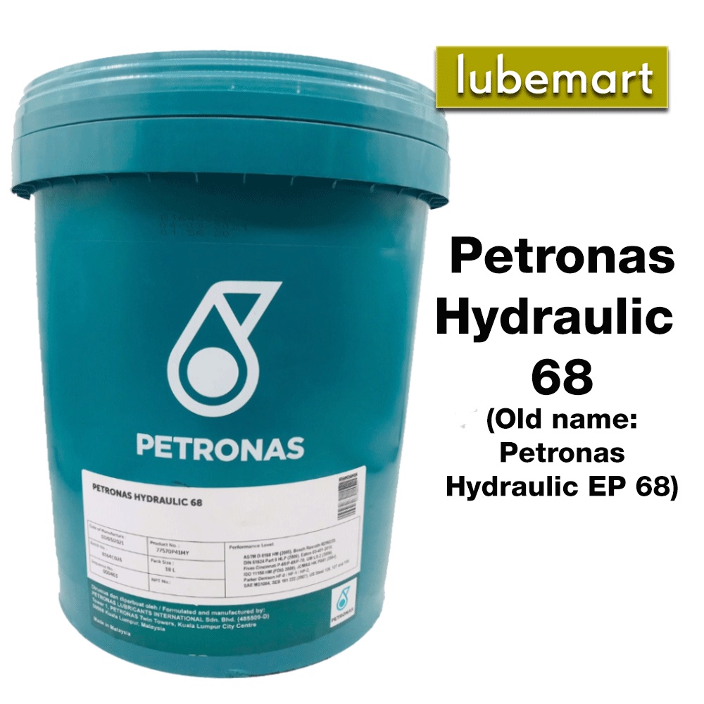 Hydraulic Oil 68 - HYDRAULIC 68 - PETRONAS HYDRAULIC OIL 68 (18 LITERS ...