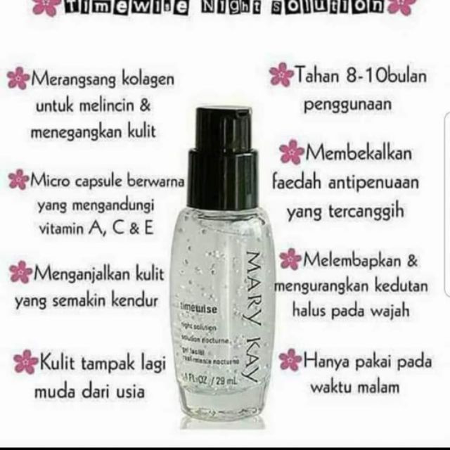 mary kay night serum