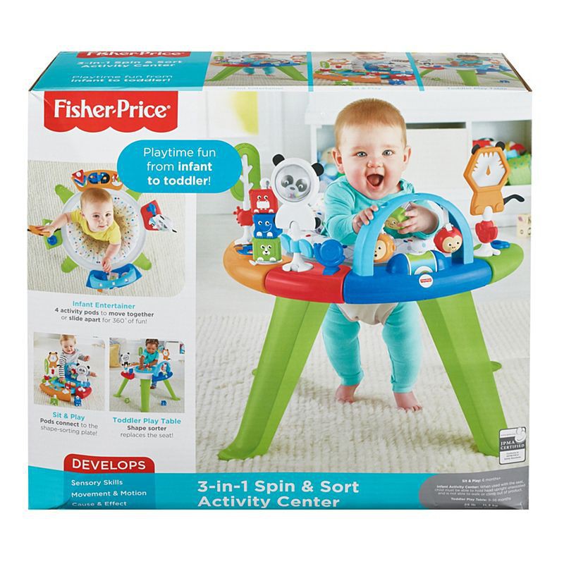 fisher price deluxe stroller activity center