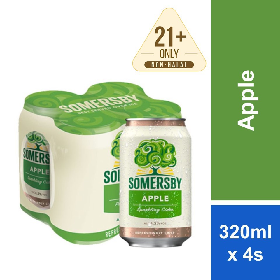 Somersby Apple Cider Can 320ml x 4s Shopee Malaysia