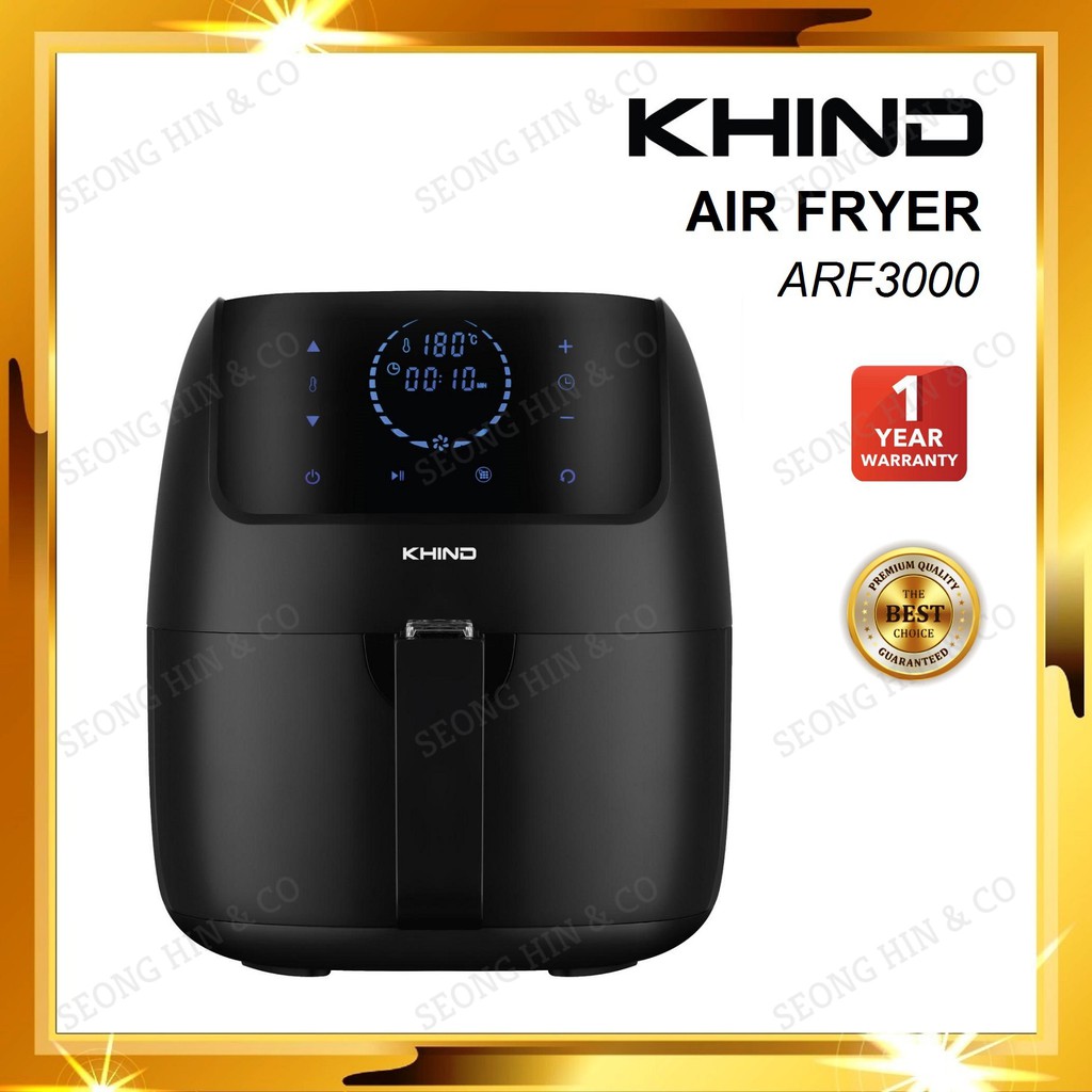 KHIND ARF3000 DIGITAL AIR FRYER 3L