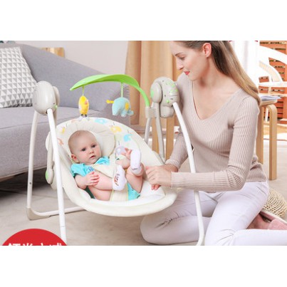 baby electric swing bed