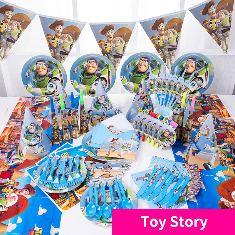 Toy Story Theme Birthday Decoration Set Children's Party ...