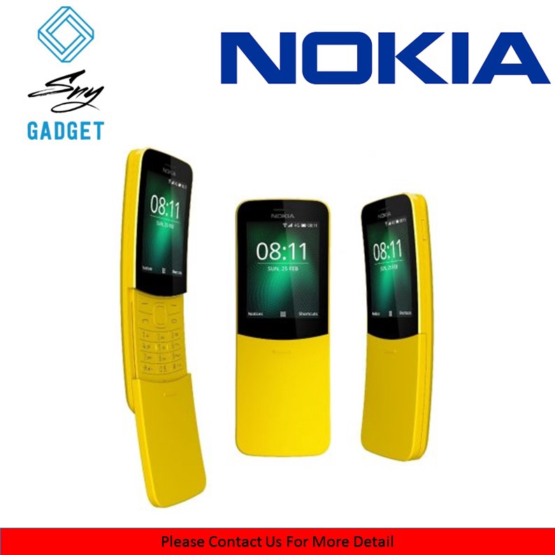 Nokia 8110 4G (Nokia Malaysia Warranty) | Shopee Malaysia