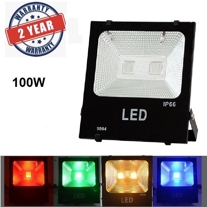 High Quality LED Floodlight Green Floodlight Blue Spotlight Yellow