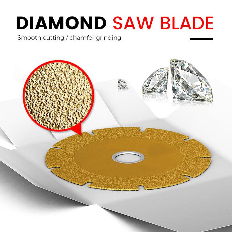 Reliable Multi Diamond Saw Blade 100mm Metal Cutting Disc Steel Bars Graphite Marble Cut Off Wheel Angle Grinder Circ... - Image 4