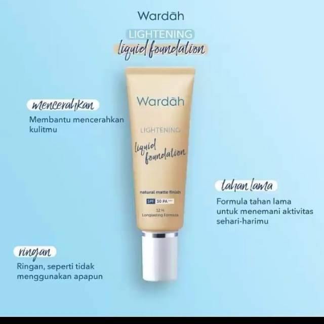 foundation wardah lightening