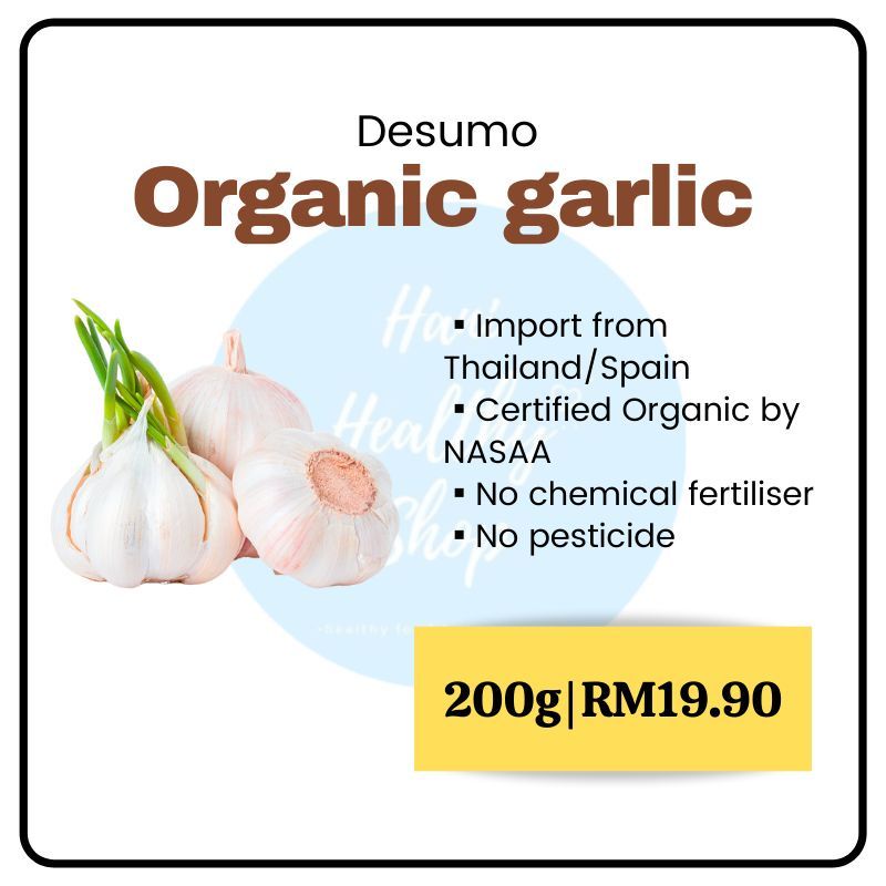Organic Garlic from Thailand, 200g Shopee Malaysia