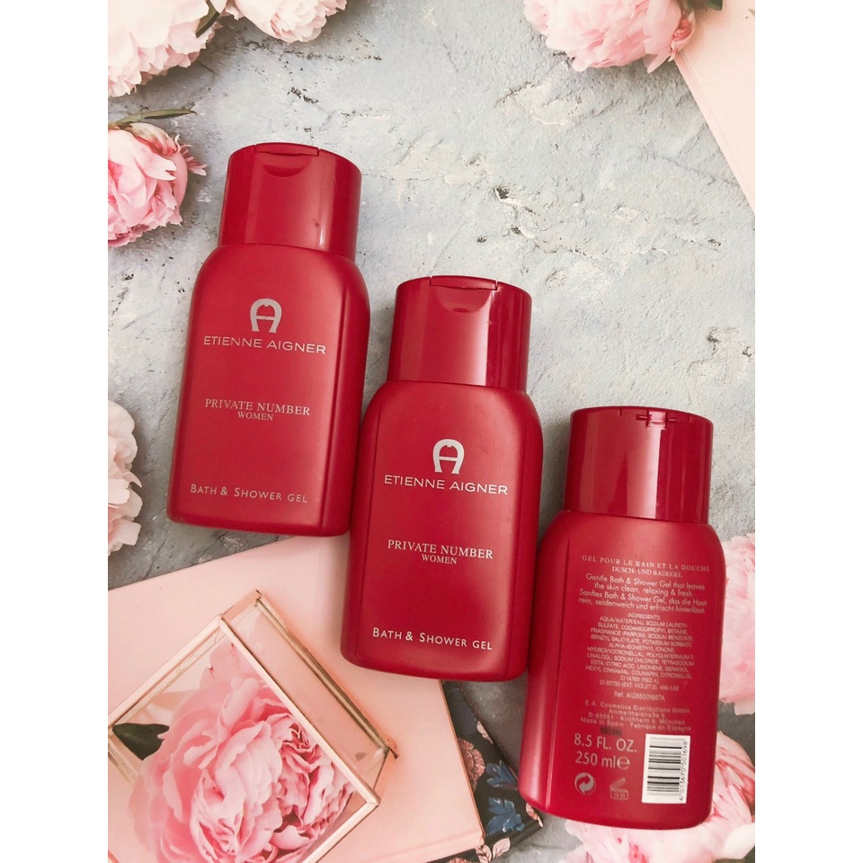 Eitenne Aigner A Red, A White Perfume Shower Gel, 250ml German Product