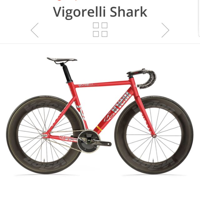 cinelli vigorelli aluminium frameset