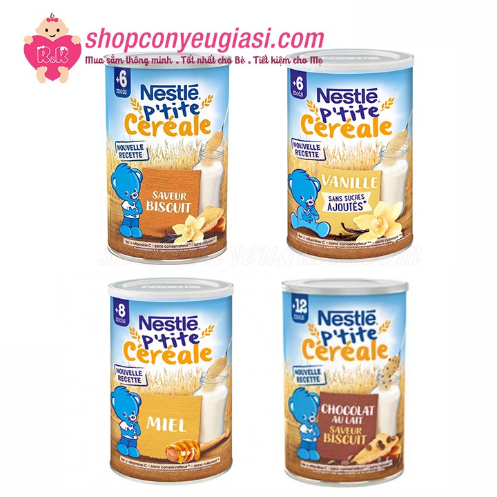 Milk Powder Milk Shake Nestle P Tite Cereale 400g France Date 11 21 Shopee Malaysia