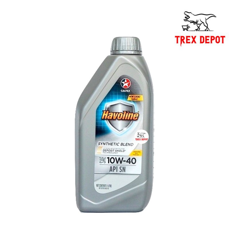 CALTEX Havoline Synthetic Blend Semi Synthetic Engine Oil 10W40 (1L) Shopee Malaysia