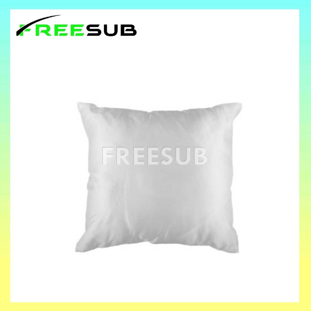 SublImation White Square Pillow ✔️ Nylon Pillow case ✔️ Satin Pillow case ✔️ Canvas Pillow case