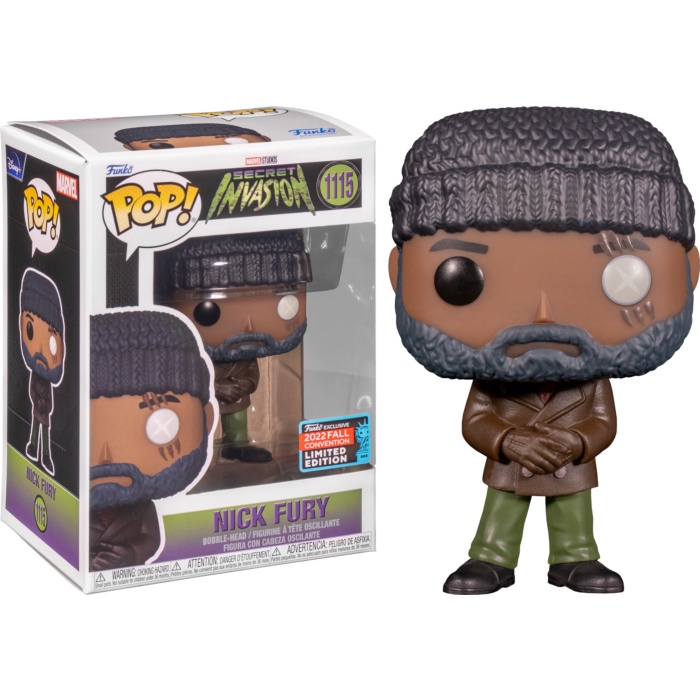 Funko Pop!Secret Invasion (2022) - Nick Fury Pop! Vinyl Figure (2022 ...