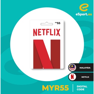 24/7 - 10 Mins Delivery via WhatsApp - Netflix Malaysia (MY) RM55 / RM100 Gift Code / Card by eSport.os