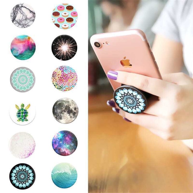 {READY STOCK} 2D POP SOCKET / Phone Stand | Shopee Malaysia