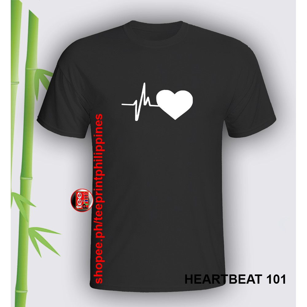 Heart Beat 101 Shirt I Couple Shirt I Statement Shirt I Celebrity Merch