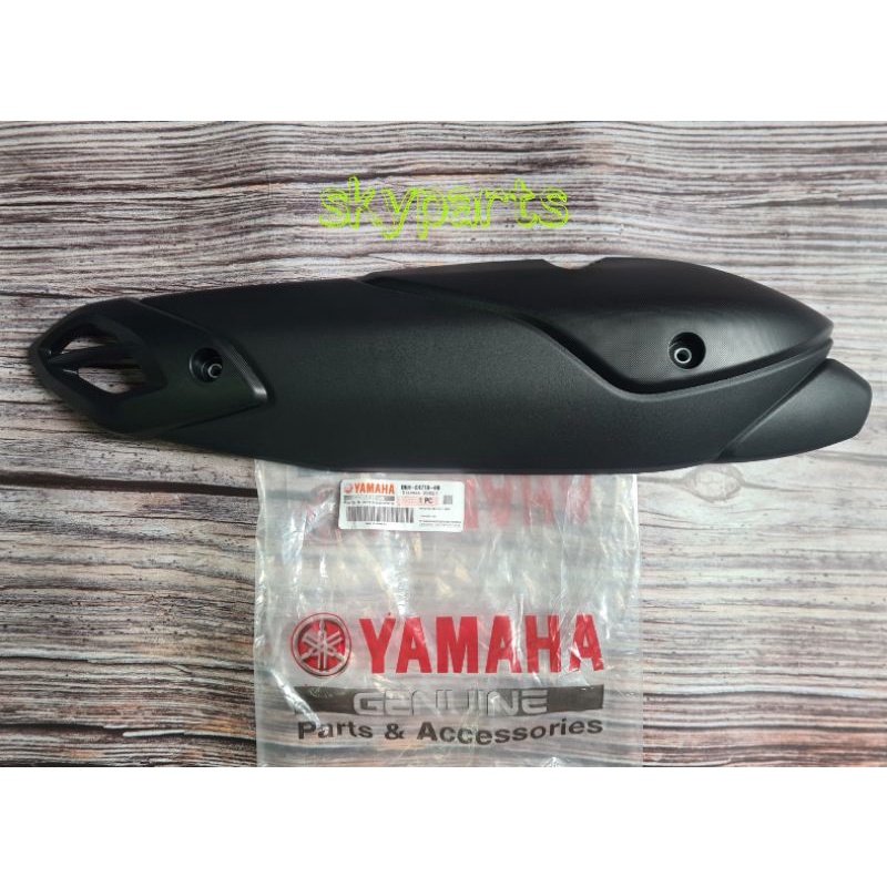 YAMAHA NVX 155 V2 NMAX V2 MUFFLER COVER EXHAUST ORIGINAL ( B6H-E4718-00 ...