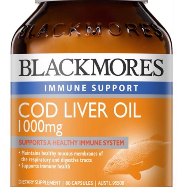 Blackmores Cod Liver Oil 1000mg Shopee Malaysia