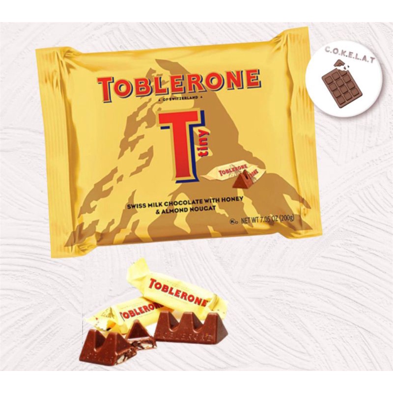 Cokelat Toblerone Tiny 1 pack | Shopee Malaysia
