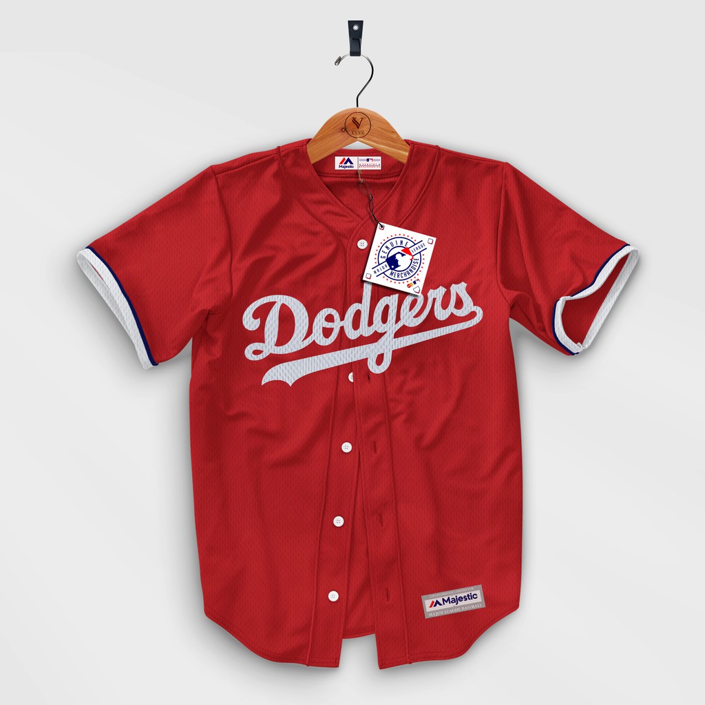 red dodgers jersey