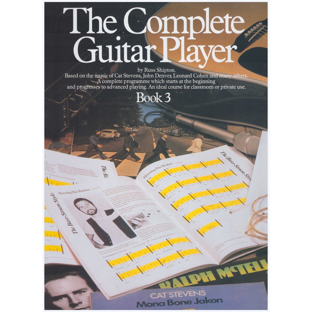 The Complete Guitar Player Book 3 /  First Edition / Vocal Book / Voice Book / Guitar Book