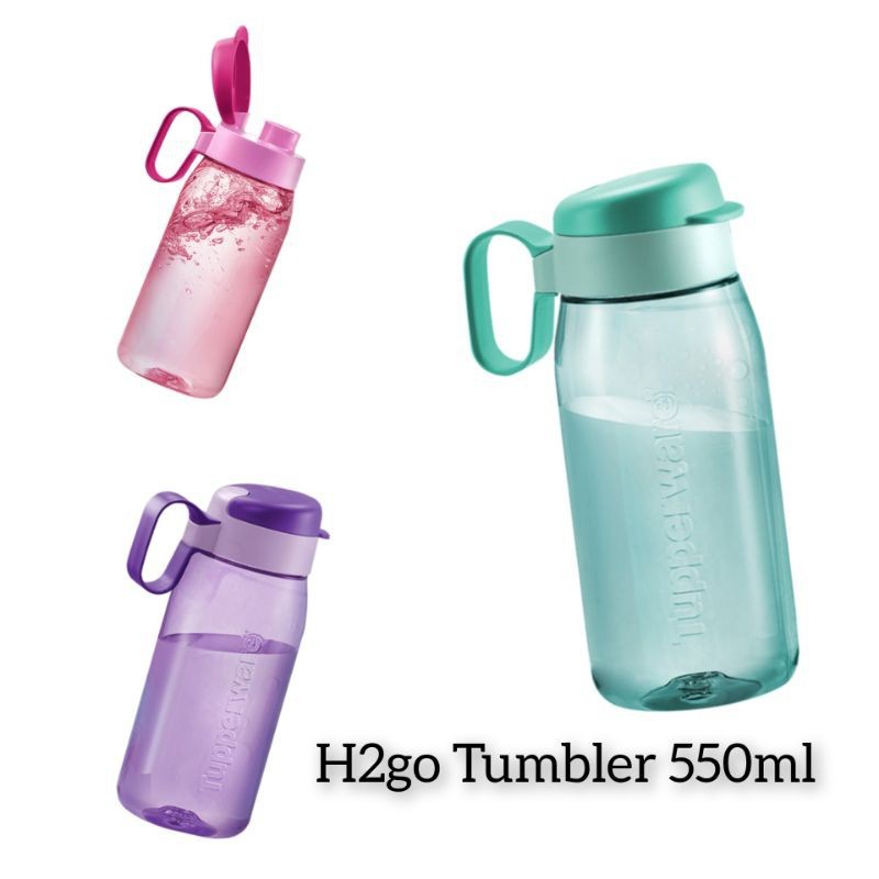 Tupperware H2GO Tumbler 550ml OR 750ml