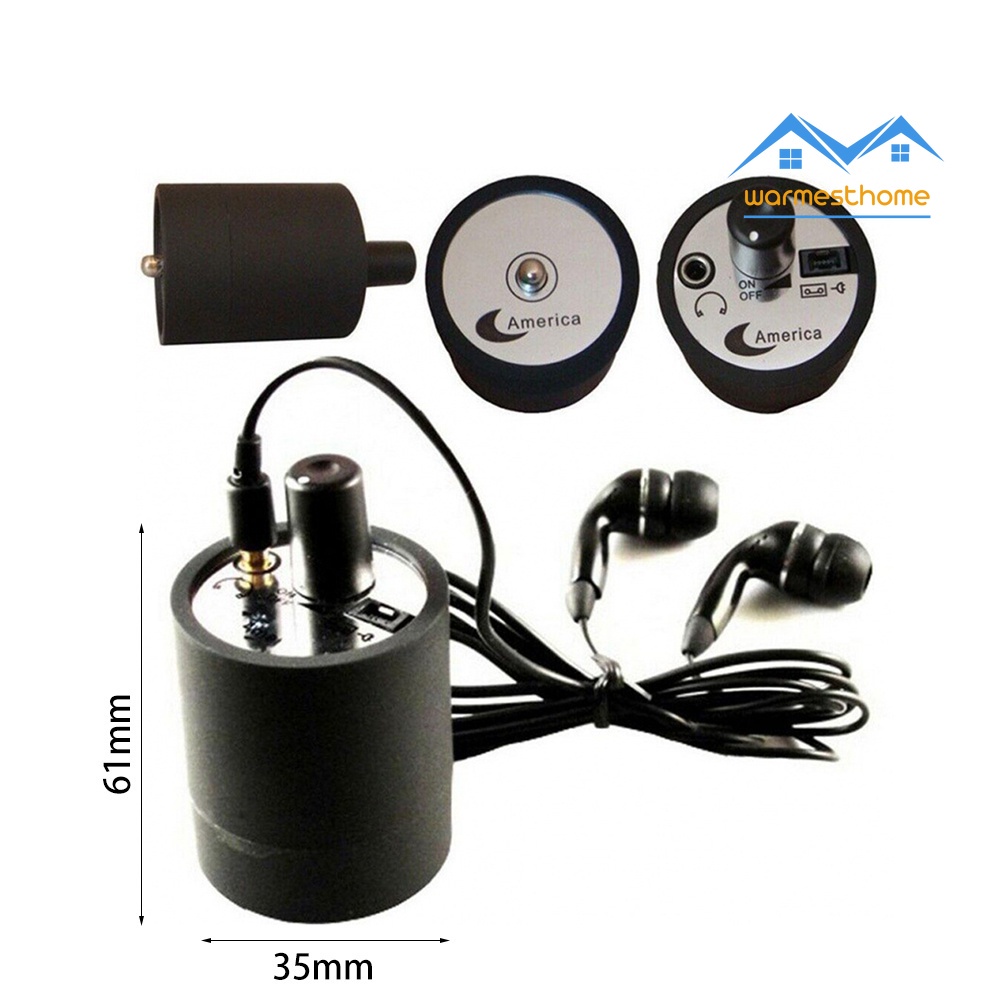 〖/COD〗 Water Leakage Detection Underground Water Pipe Leak Monitor High-Intensity Detector Accessory Kit with Earphone D