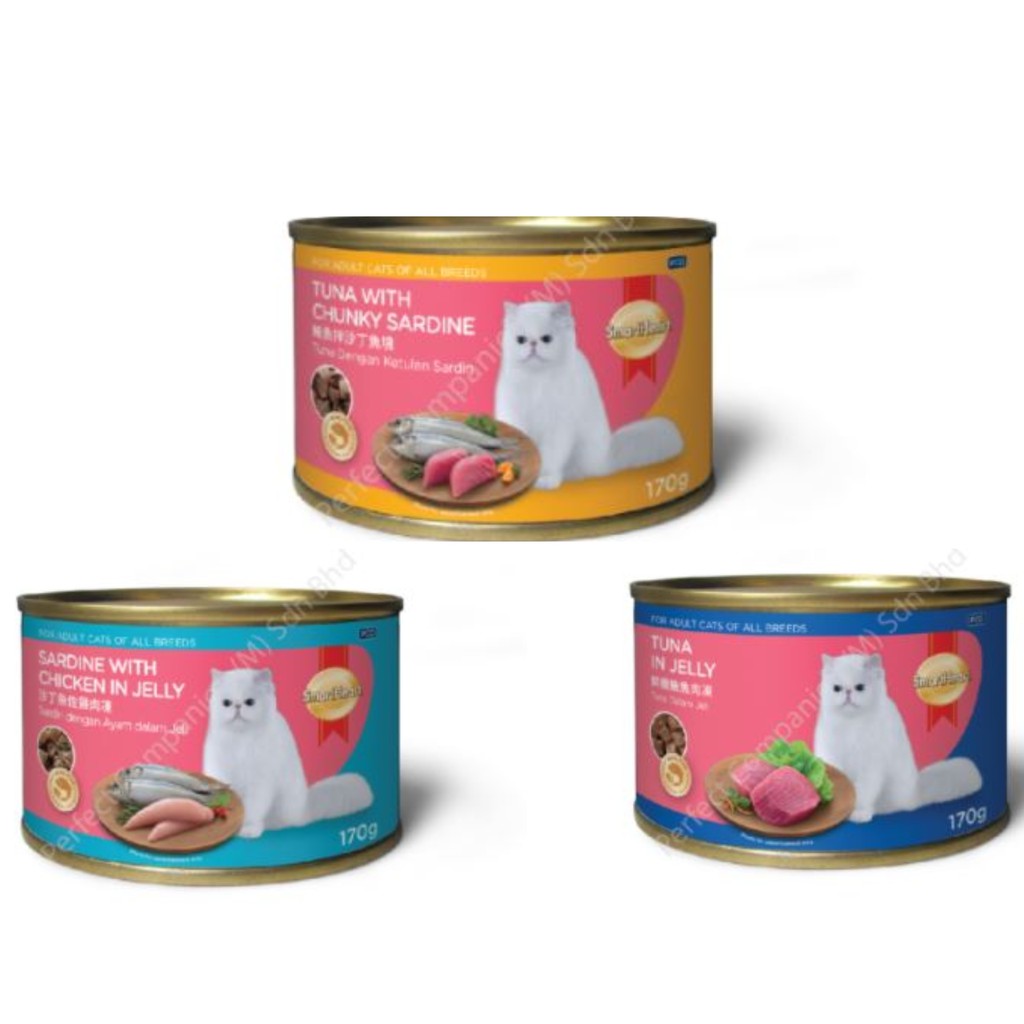 Smart Heart Cat Canned 170G (3 Flavours) | Shopee Malaysia