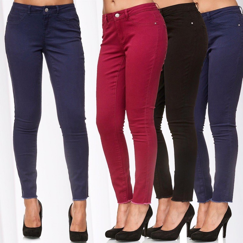 ladies jeans pant colour