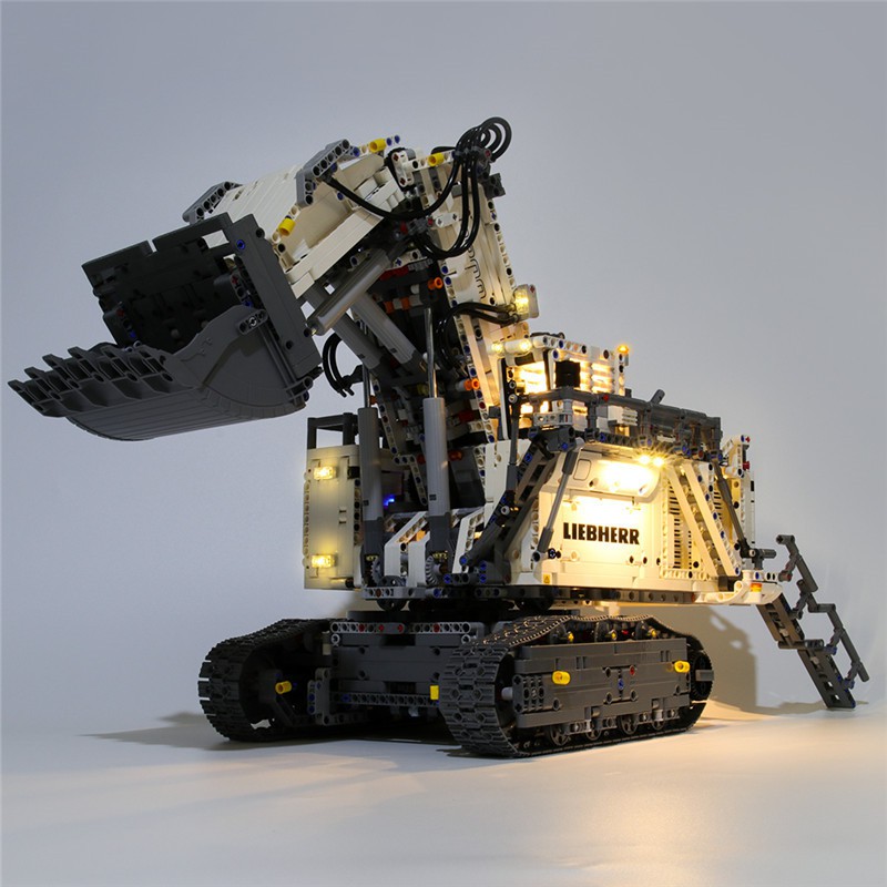 liebherr excavator lego